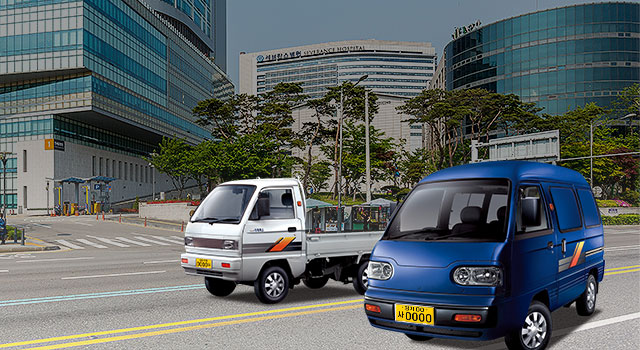 아산화물 다마스/라보 소형화물운송